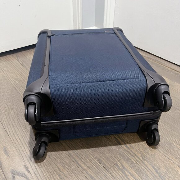 TUMI Continental Expandable Softside Spinner 4-Wheeled Carry-On, Blue/ Black - Picture 13 of 13